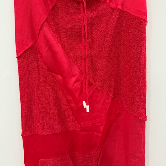 NWT Cult Gaia Skirt Via Midi in Lollipop Red - Picture 6 of 9